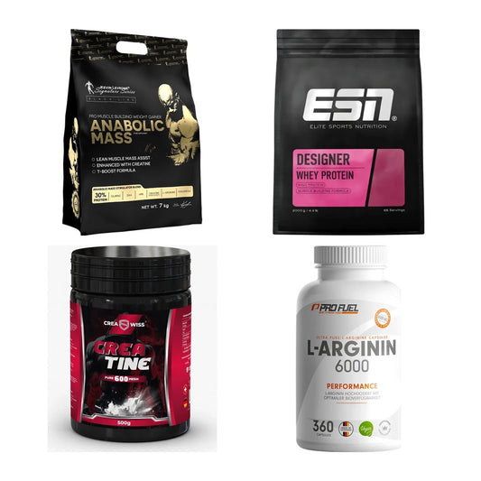 Masseaufbau für Fortgeschrittene: Kevin Levrone Anabolic + 3 weitere – alle enthaltenen Artikel