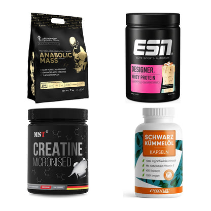 Masseaufbau für Fortgeschrittene: Kevin Levrone Anabolic + 3 weitere – alle enthaltenen Artikel