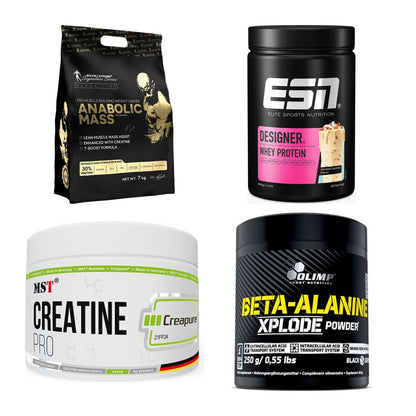 Masseaufbau für Fortgeschrittene: Kevin Levrone Anabolic + 3 weitere – alle enthaltenen Artikel