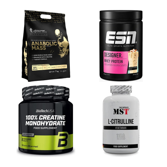 Masseaufbau für Fortgeschrittene: Kevin Levrone Anabolic + 3 weitere – alle enthaltenen Artikel