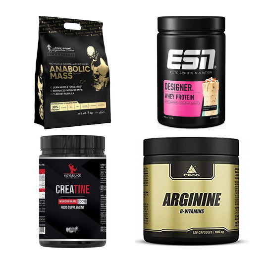 Masseaufbau für Fortgeschrittene: Kevin Levrone Anabolic + 3 weitere – alle enthaltenen Artikel