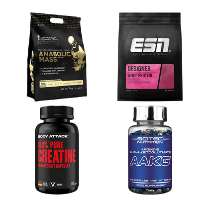 Masseaufbau für Fortgeschrittene: Kevin Levrone Anabolic + 3 weitere – alle enthaltenen Artikel