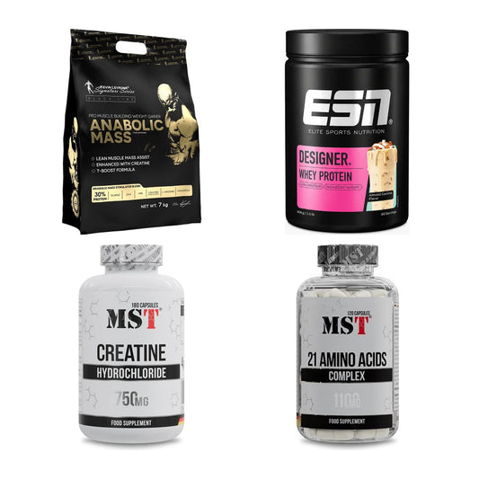 Masseaufbau für Fortgeschrittene: Kevin Levrone Anabolic + 3 weitere – alle enthaltenen Artikel