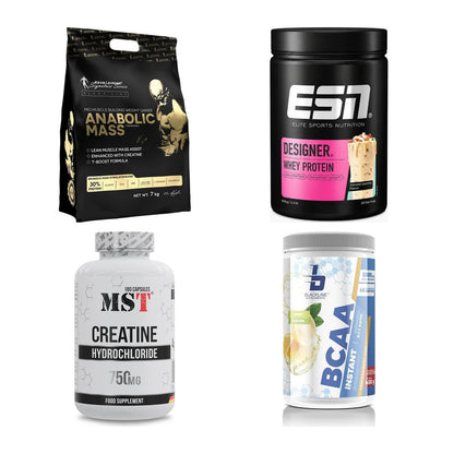 Masseaufbau für Fortgeschrittene: Kevin Levrone Anabolic + 3 weitere – alle enthaltenen Artikel