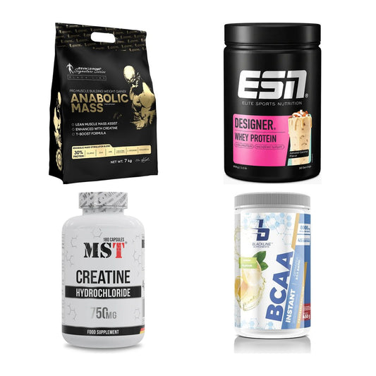 Masseaufbau für Fortgeschrittene: Kevin Levrone Anabolic + 3 weitere – alle enthaltenen Artikel