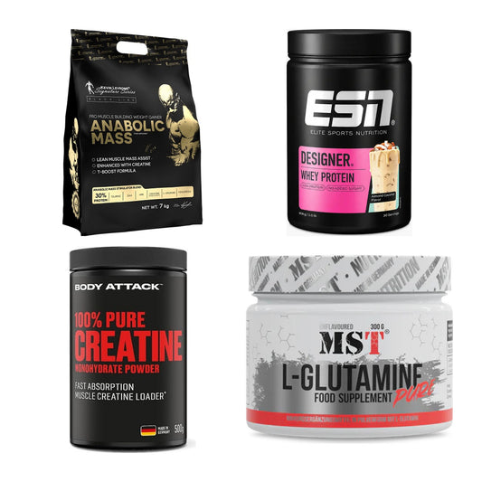 Masseaufbau für Fortgeschrittene: Kevin Levrone Anabolic + 3 weitere – alle enthaltenen Artikel