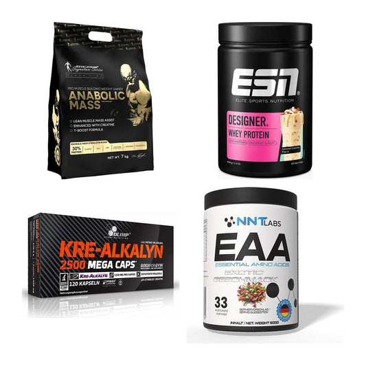 Masseaufbau für Fortgeschrittene: Kevin Levrone Anabolic + 3 weitere – alle enthaltenen Artikel