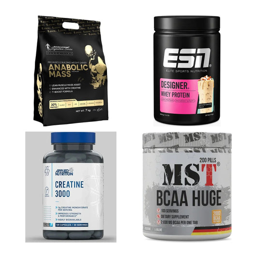 Masseaufbau für Fortgeschrittene: Kevin Levrone Anabolic + 3 weitere – alle enthaltenen Artikel