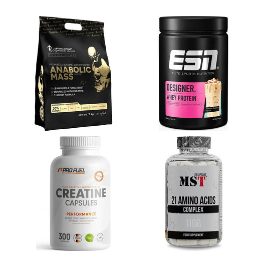 Masseaufbau für Fortgeschrittene: Kevin Levrone Anabolic + 3 weitere – alle enthaltenen Artikel