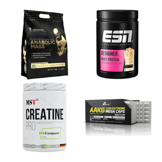 Masseaufbau für Fortgeschrittene: Kevin Levrone Anabolic + 3 weitere – alle enthaltenen Artikel