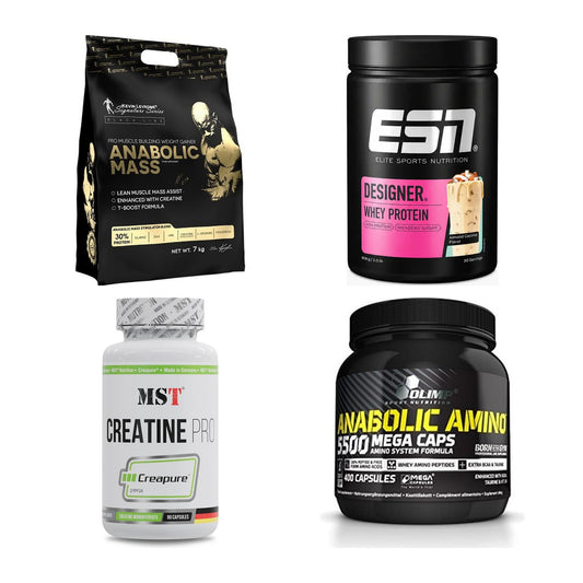 Masseaufbau für Fortgeschrittene: Kevin Levrone Anabolic + 3 weitere – alle enthaltenen Artikel