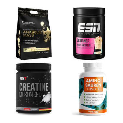 Masseaufbau für Fortgeschrittene: Kevin Levrone Anabolic + 3 weitere – alle enthaltenen Artikel