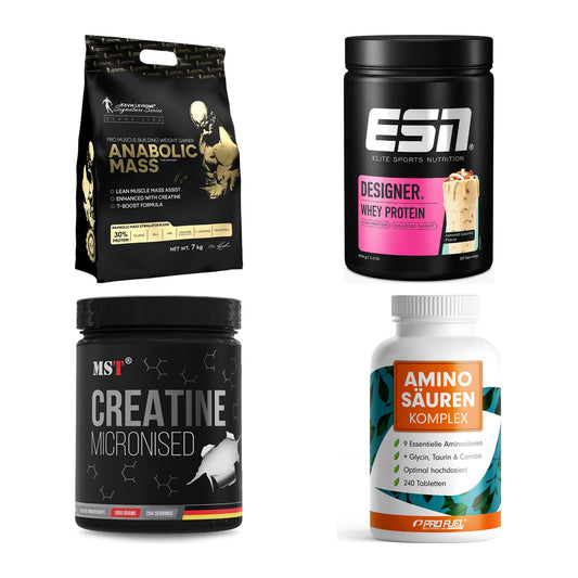 Masseaufbau für Fortgeschrittene: Kevin Levrone Anabolic + 3 weitere – alle enthaltenen Artikel