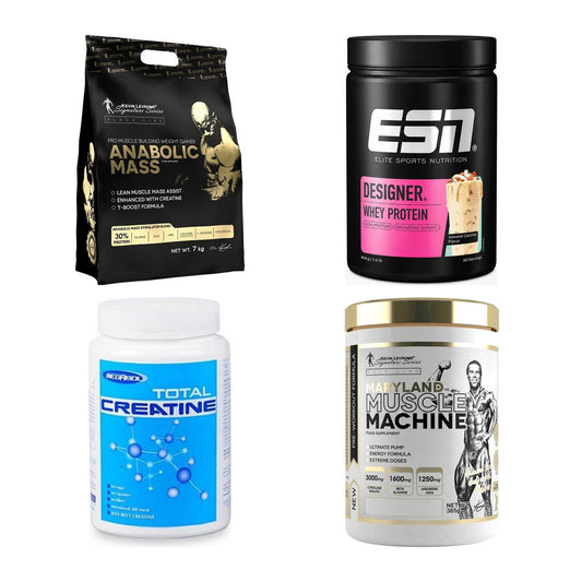 Masseaufbau für Fortgeschrittene: Kevin Levrone Anabolic + 3 weitere – alle enthaltenen Artikel