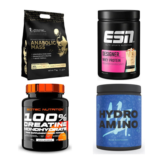 Masseaufbau für Fortgeschrittene: Kevin Levrone Anabolic + 3 weitere – alle enthaltenen Artikel