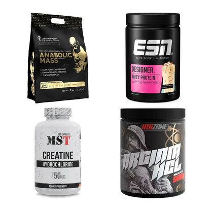Masseaufbau für Fortgeschrittene: Kevin Levrone Anabolic + 3 weitere – alle enthaltenen Artikel