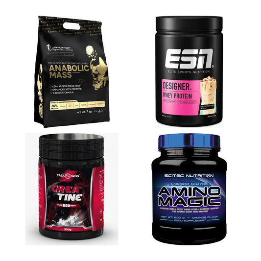 Masseaufbau für Fortgeschrittene: Kevin Levrone Anabolic + 3 weitere – alle enthaltenen Artikel