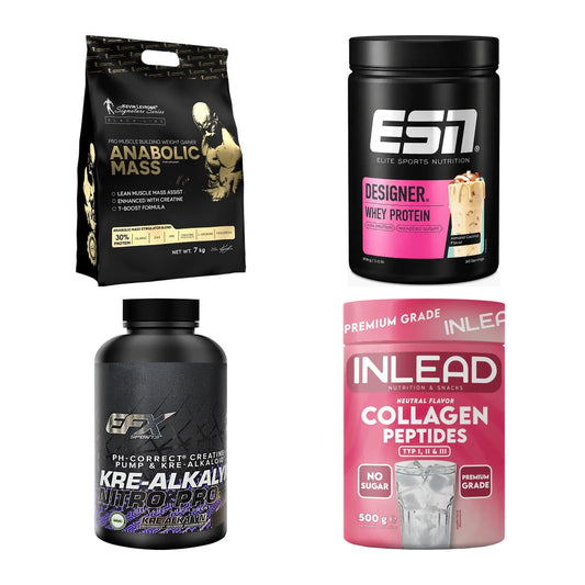 Masseaufbau für Fortgeschrittene: Kevin Levrone Anabolic + 3 weitere – alle enthaltenen Artikel
