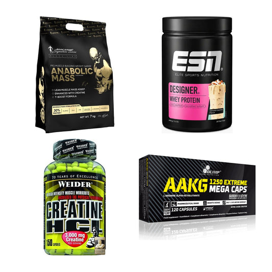 Masseaufbau für Fortgeschrittene: Kevin Levrone Anabolic + 3 weitere – alle enthaltenen Artikel