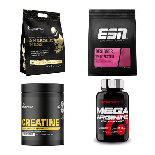 Masseaufbau für Fortgeschrittene: Kevin Levrone Anabolic + 3 weitere – alle enthaltenen Artikel