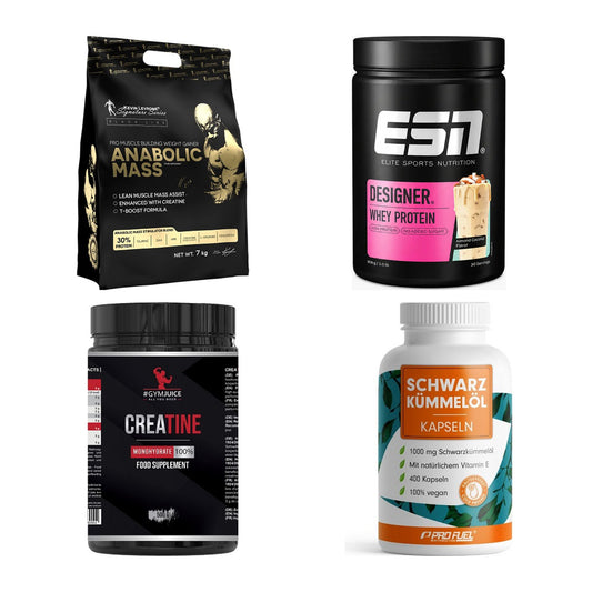 Masseaufbau für Fortgeschrittene: Kevin Levrone Anabolic + 3 weitere – alle enthaltenen Artikel