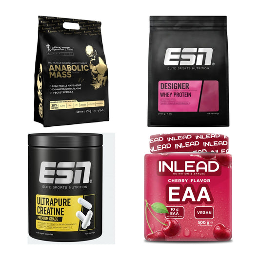 Masseaufbau für Fortgeschrittene: Kevin Levrone Anabolic + 3 weitere – alle enthaltenen Artikel