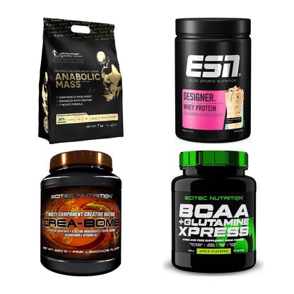 Masseaufbau für Fortgeschrittene: Kevin Levrone Anabolic + 3 weitere – alle enthaltenen Artikel