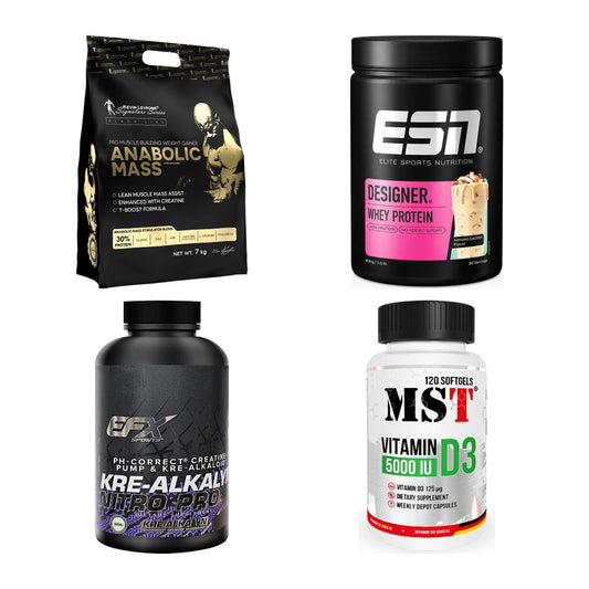 Masseaufbau für Fortgeschrittene: Kevin Levrone Anabolic + 3 weitere – alle enthaltenen Artikel