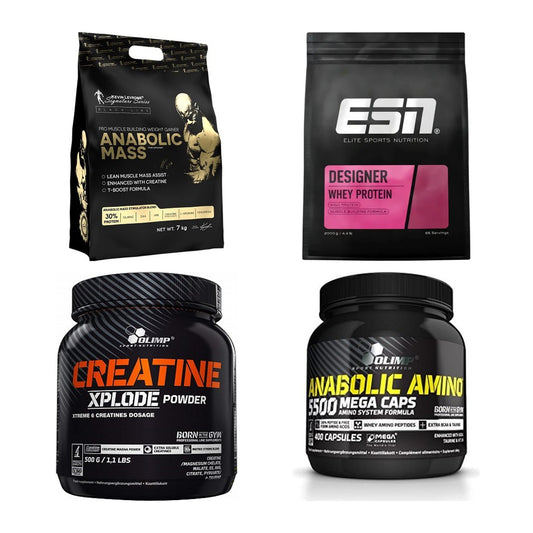 Masseaufbau für Fortgeschrittene: Kevin Levrone Anabolic + 3 weitere – alle enthaltenen Artikel