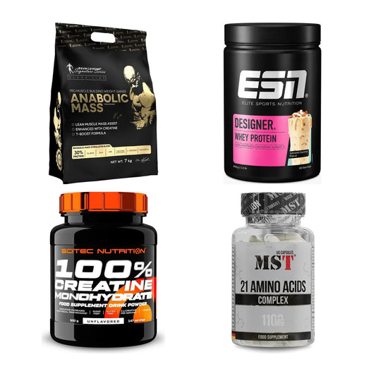 Masseaufbau für Fortgeschrittene: Kevin Levrone Anabolic + 3 weitere – alle enthaltenen Artikel