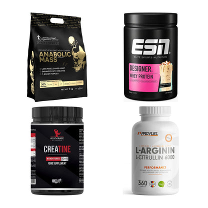 Masseaufbau für Fortgeschrittene: Kevin Levrone Anabolic + 3 weitere – alle enthaltenen Artikel