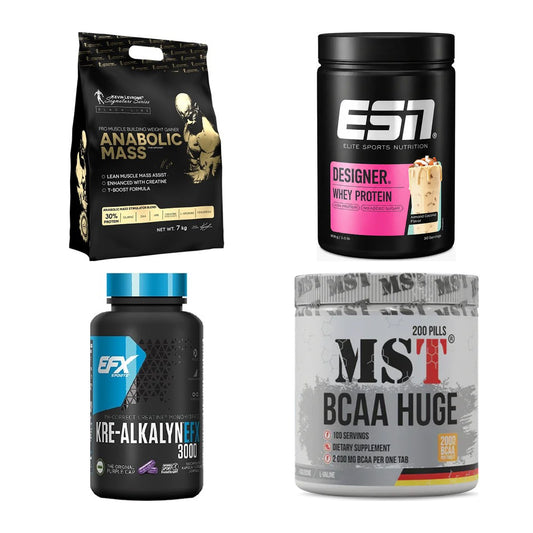 Masseaufbau für Fortgeschrittene: Kevin Levrone Anabolic + 3 weitere – alle enthaltenen Artikel