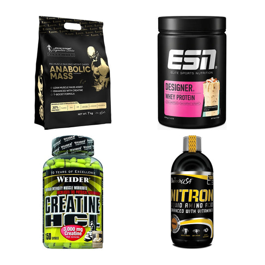 Masseaufbau für Fortgeschrittene: Kevin Levrone Anabolic + 3 weitere – alle enthaltenen Artikel