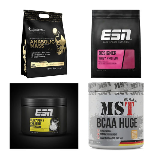Masseaufbau für Fortgeschrittene: Kevin Levrone Anabolic + 3 weitere – alle enthaltenen Artikel