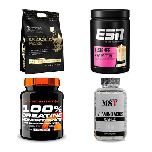 Masseaufbau für Fortgeschrittene: Kevin Levrone Anabolic + 3 weitere – alle enthaltenen Artikel