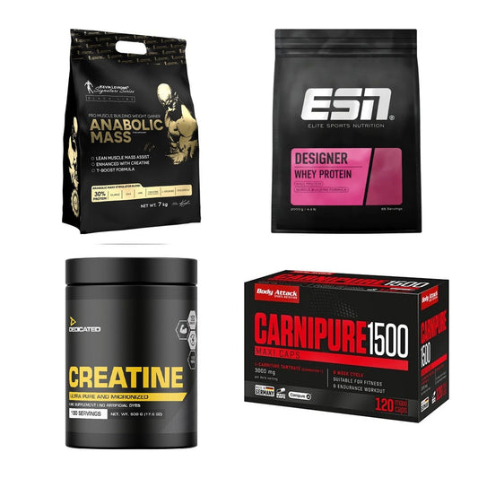 Masseaufbau für Fortgeschrittene: Kevin Levrone Anabolic + 3 weitere – alle enthaltenen Artikel