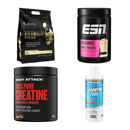 Masseaufbau für Fortgeschrittene: Kevin Levrone Anabolic + 3 weitere – alle enthaltenen Artikel
