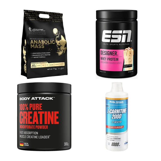 Masseaufbau für Fortgeschrittene: Kevin Levrone Anabolic + 3 weitere – alle enthaltenen Artikel