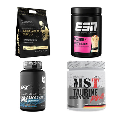 Masseaufbau für Fortgeschrittene: Kevin Levrone Anabolic + 3 weitere – alle enthaltenen Artikel