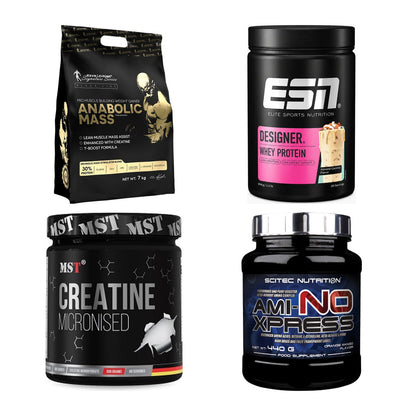Masseaufbau für Fortgeschrittene: Kevin Levrone Anabolic + 3 weitere – alle enthaltenen Artikel