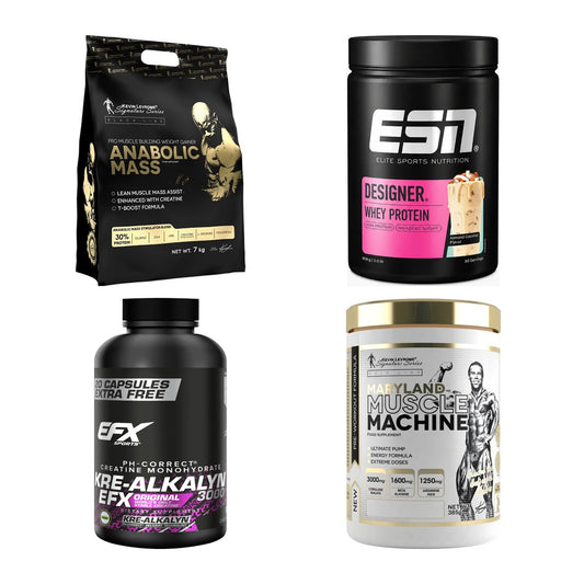 Masseaufbau für Fortgeschrittene: Kevin Levrone Anabolic + 3 weitere – alle enthaltenen Artikel