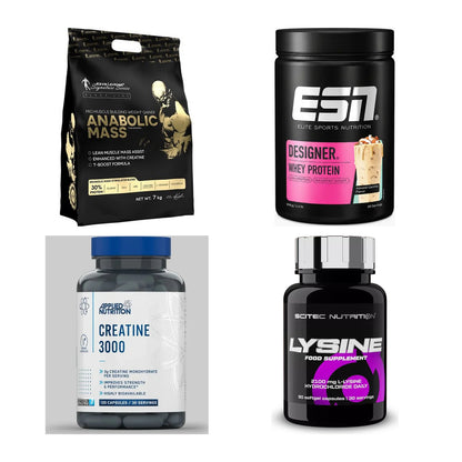 Masseaufbau für Fortgeschrittene: Kevin Levrone Anabolic + 3 weitere – alle enthaltenen Artikel