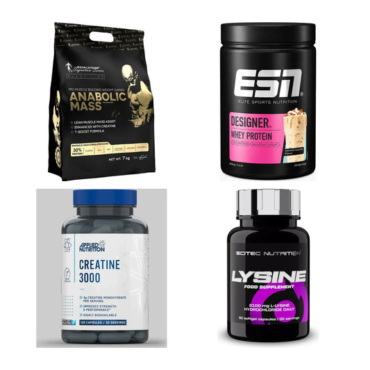 Masseaufbau für Fortgeschrittene: Kevin Levrone Anabolic + 3 weitere – alle enthaltenen Artikel