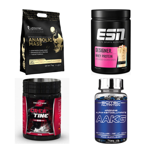 Masseaufbau für Fortgeschrittene: Kevin Levrone Anabolic + 3 weitere – alle enthaltenen Artikel