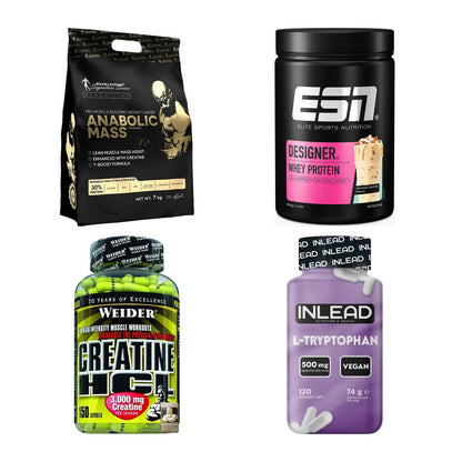 Masseaufbau für Fortgeschrittene: Kevin Levrone Anabolic + 3 weitere – alle enthaltenen Artikel