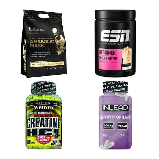Masseaufbau für Fortgeschrittene: Kevin Levrone Anabolic + 3 weitere – alle enthaltenen Artikel