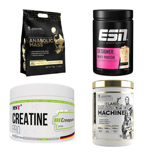 Masseaufbau für Fortgeschrittene: Kevin Levrone Anabolic + 3 weitere – alle enthaltenen Artikel
