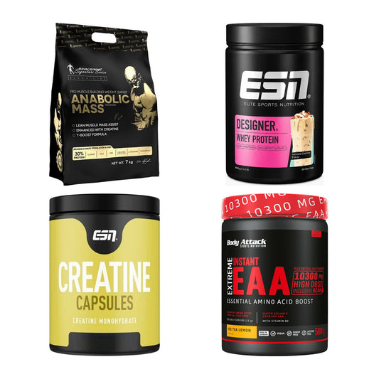 Masseaufbau für Fortgeschrittene: Kevin Levrone Anabolic + 3 weitere – alle enthaltenen Artikel
