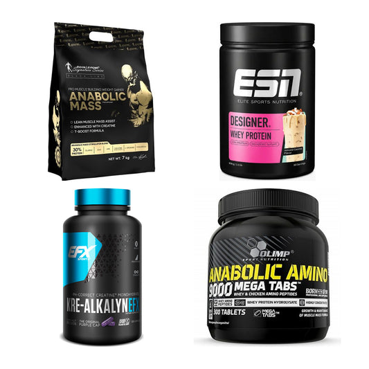 Masseaufbau für Fortgeschrittene: Kevin Levrone Anabolic + 3 weitere – alle enthaltenen Artikel