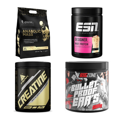 Masseaufbau für Fortgeschrittene: Kevin Levrone Anabolic + 3 weitere – alle enthaltenen Artikel